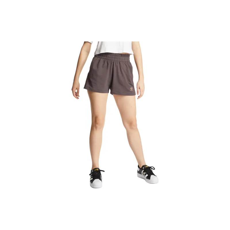 Adidas Originals Casual Shorts Women's Dark Brown-1