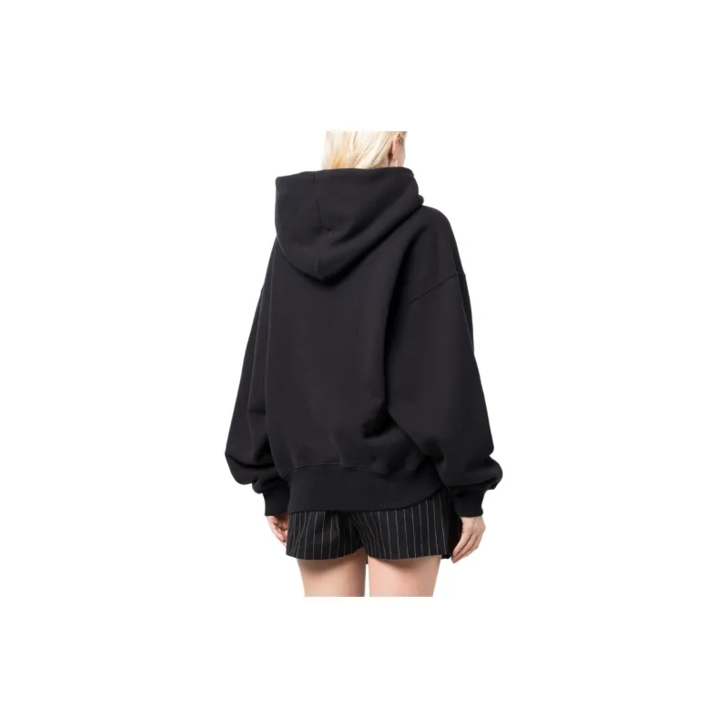 OFF WHITE Drawstring Long Sleeved Hoodie-2