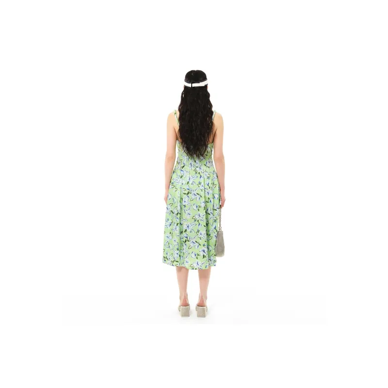 D'zzit Slip Dress Women's Green-3