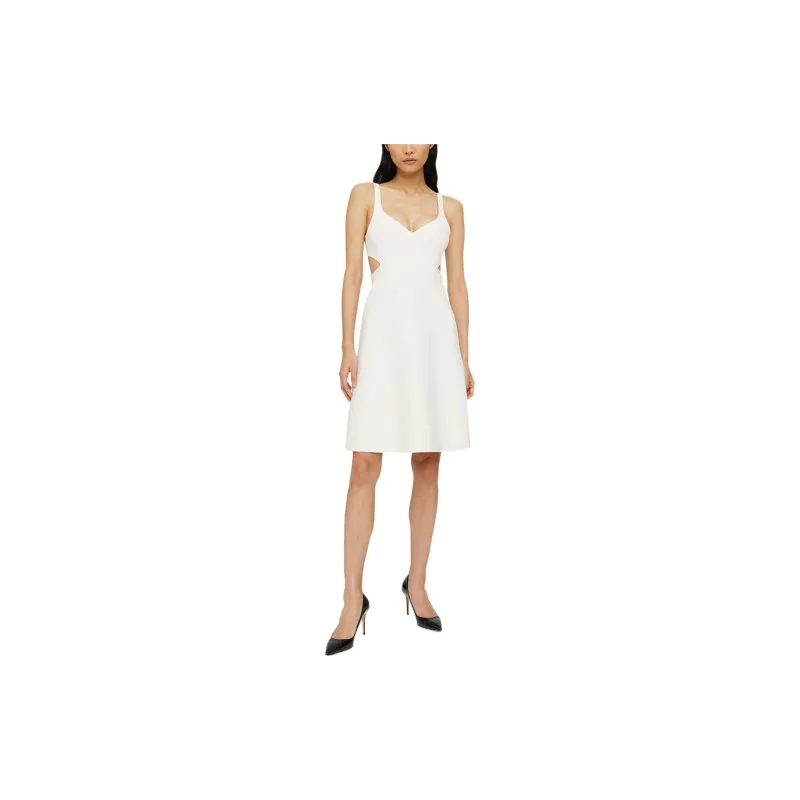 THEORY Sleeveless Dresses Women's White-1