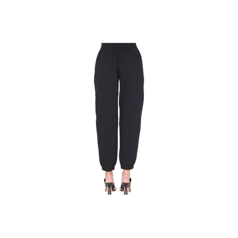 Alexander Wang Logo print Tapered Track Pants-1