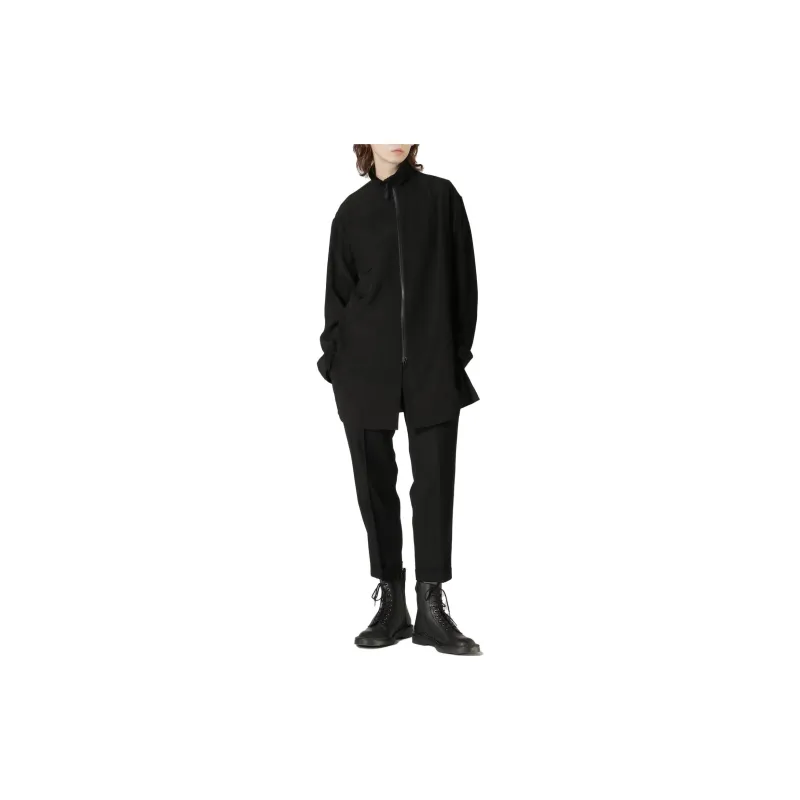 Yohji Yamamoto Regulation R-Mackin Pants 'Black'-2