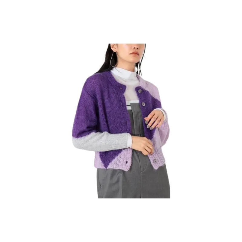 Beams x NOMA T.d. Knitwear Women's Lavender-2