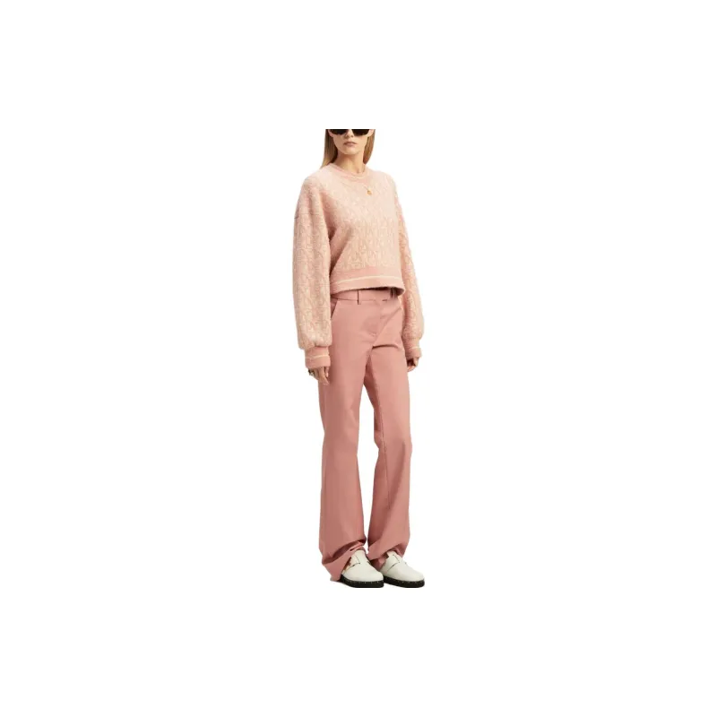 PALM ANGELS Pattern Jacquard Crewneck Jumper-1