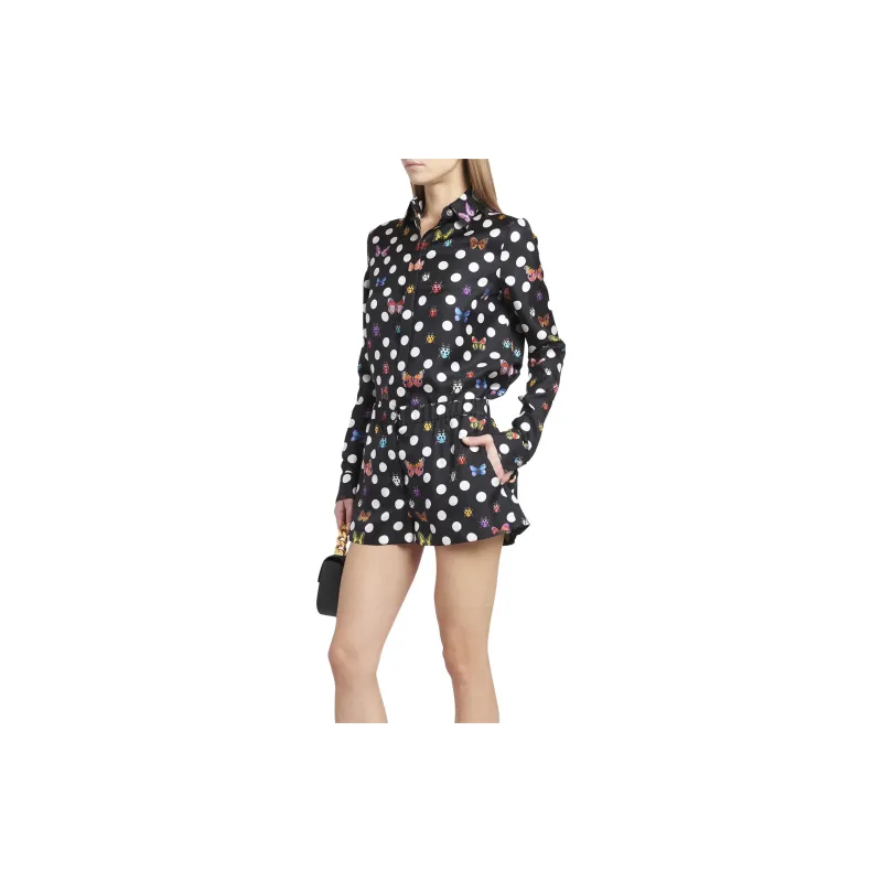 VERSACE Shirts Women's Black-5
