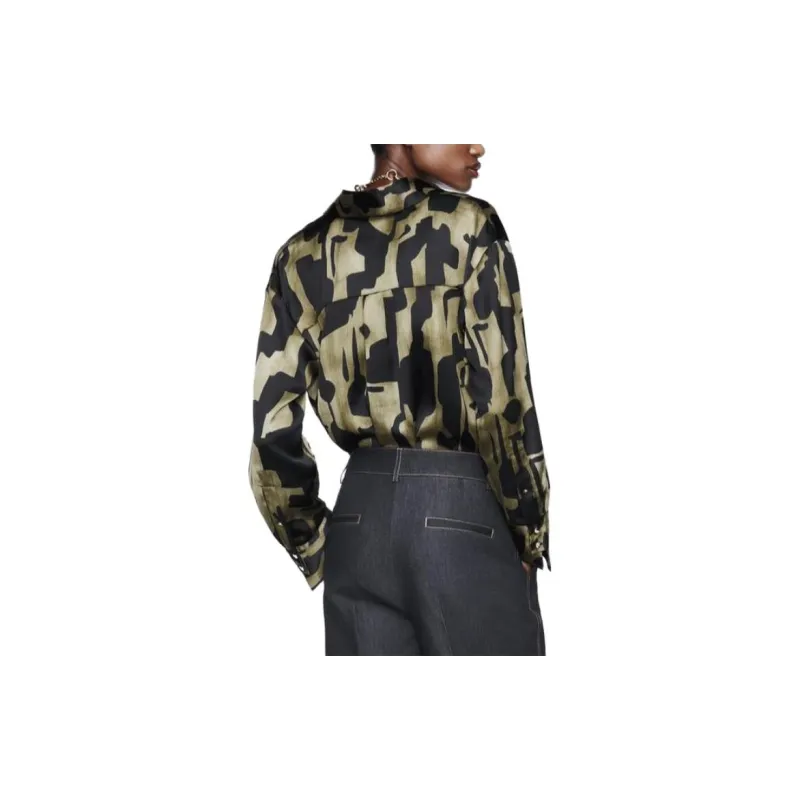 ZARA Shirts Women's Black/Brown-4