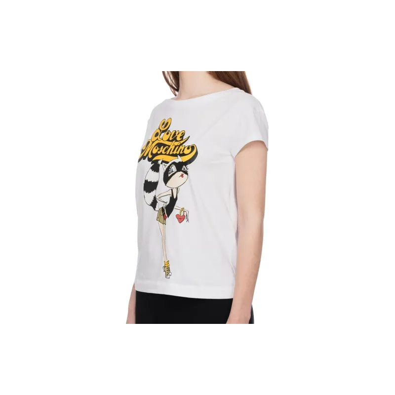 MOSCHINO T Shirts Women's White-3