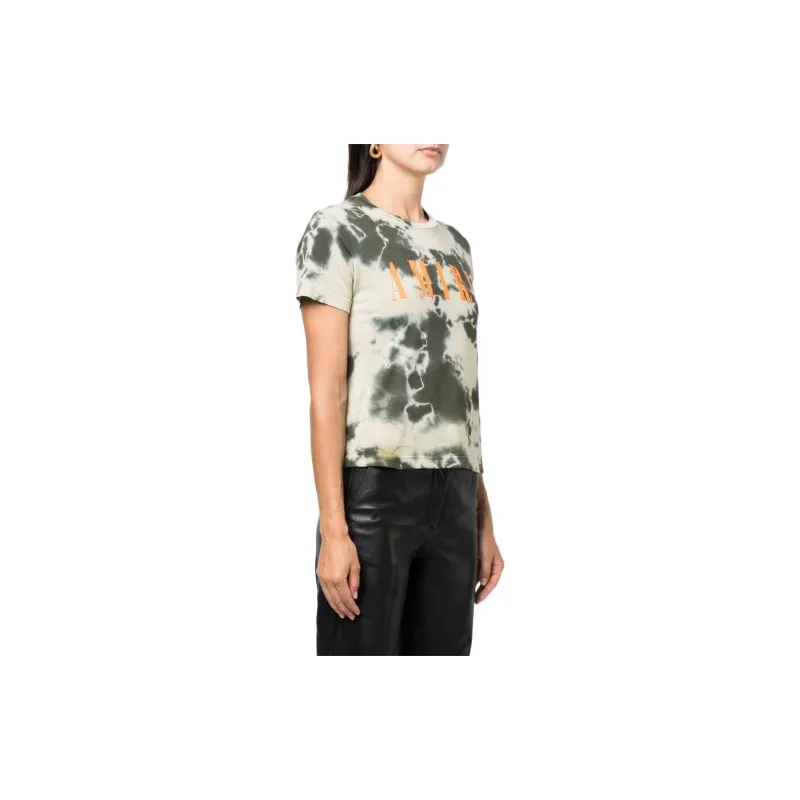 AMIRI Core Logo Tee 'Olive Green'-3