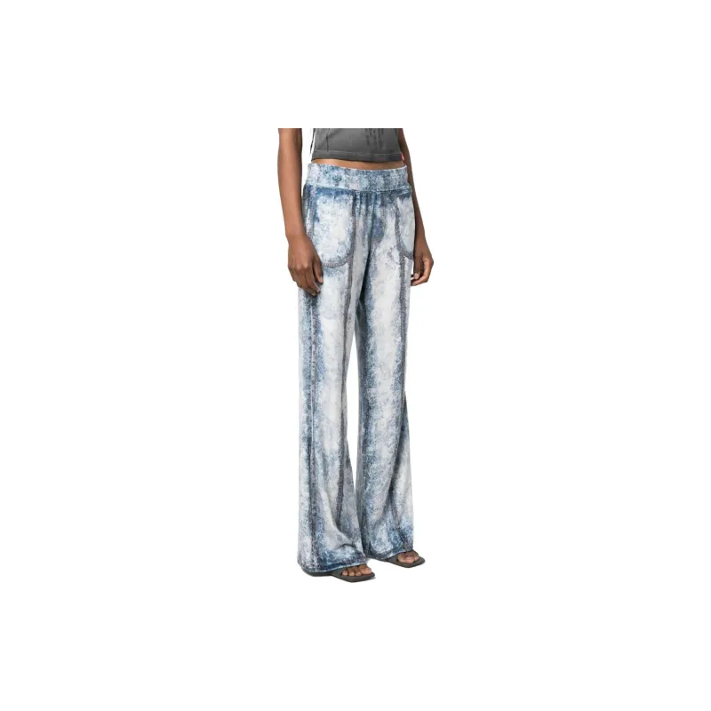 DIESEL Khan Logo Embroidered Straight Leg Jeans-3