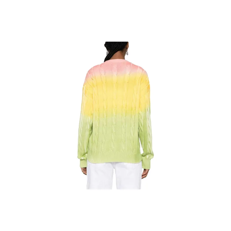 MSGM Tie Dyed Knitted Cardigan-2