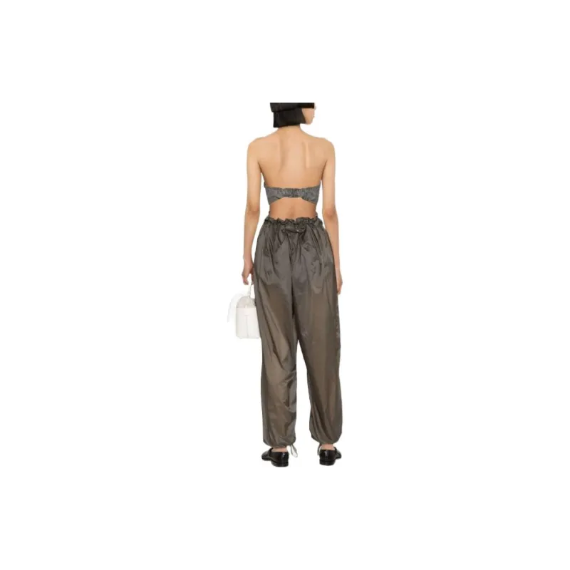 Maison Margiela Four Stitch Drawstring Draped Trousers-3