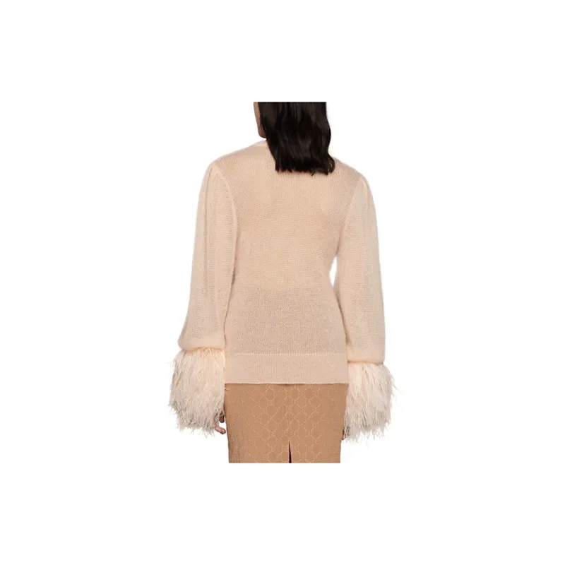 GUCCI SS22 Sweater Women's Beige-2
