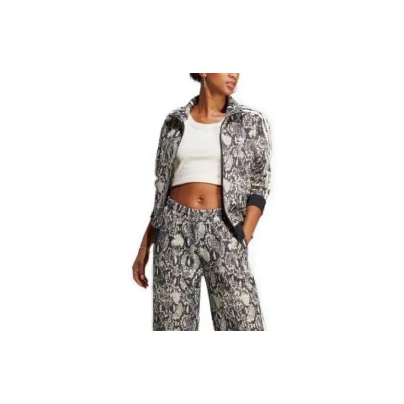 Adidas ALLOVER PRINT Jackets Women's Black-3