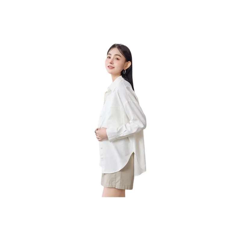 A21 Shirts Women's Ecru-4
