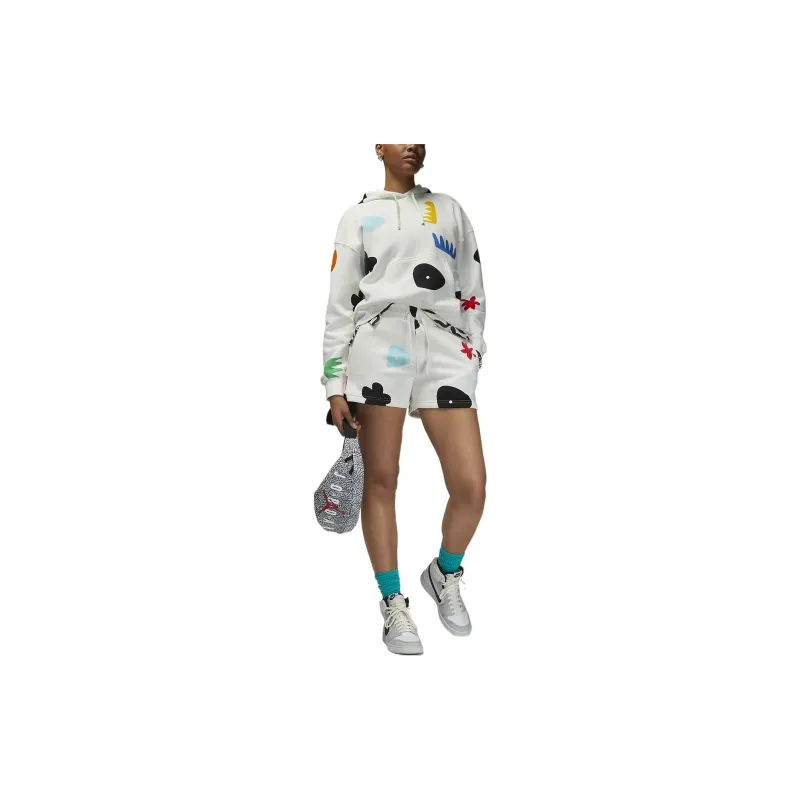 Jordan Sweatshirts Women's White-2