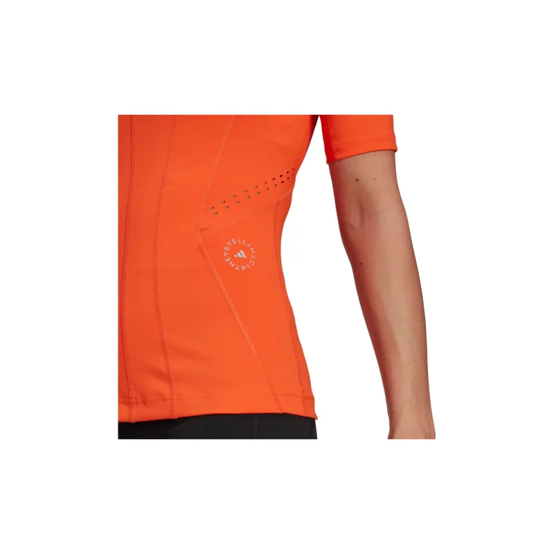 Adidas T Shirts Women's Half Impact Orange-4