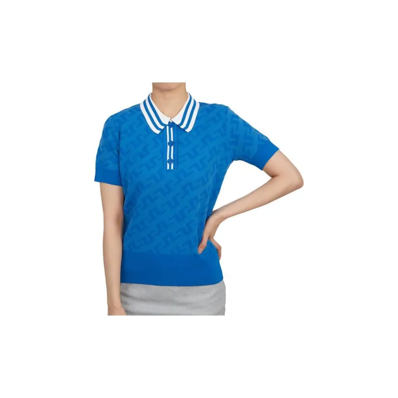 J.Lindeberg Polo Shirt Women's Blue-2