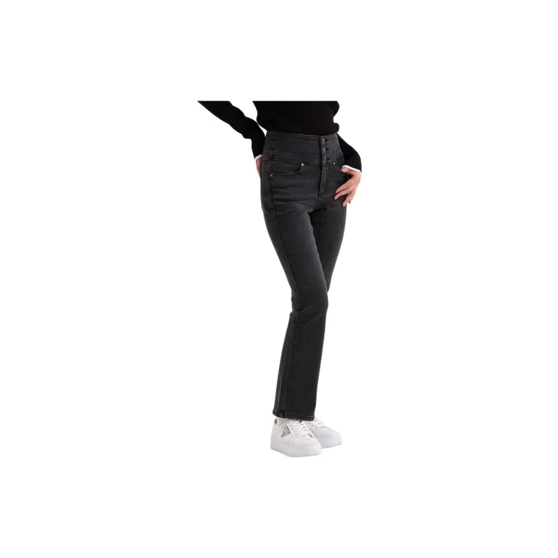 GUESS Jeans Women's Washed Black-5