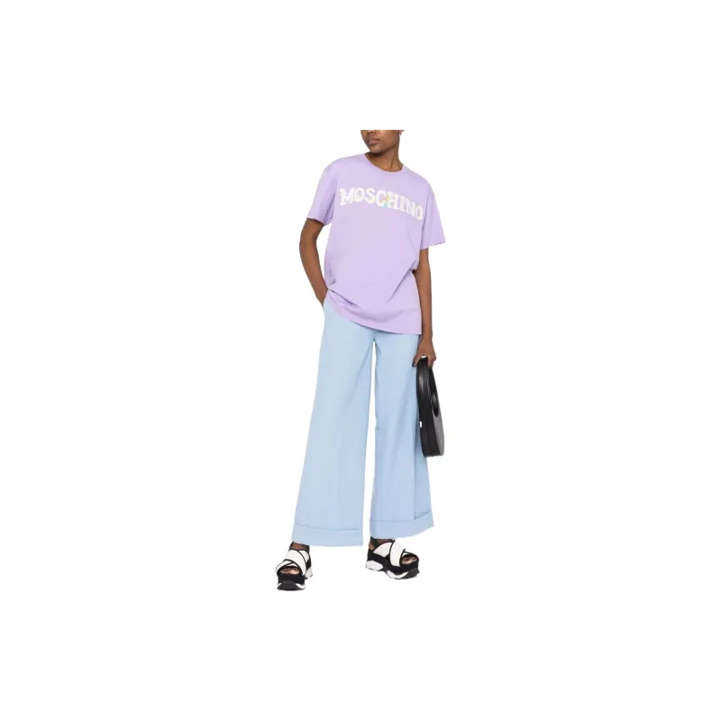 MOSCHINO T Shirts Women's Purple-1