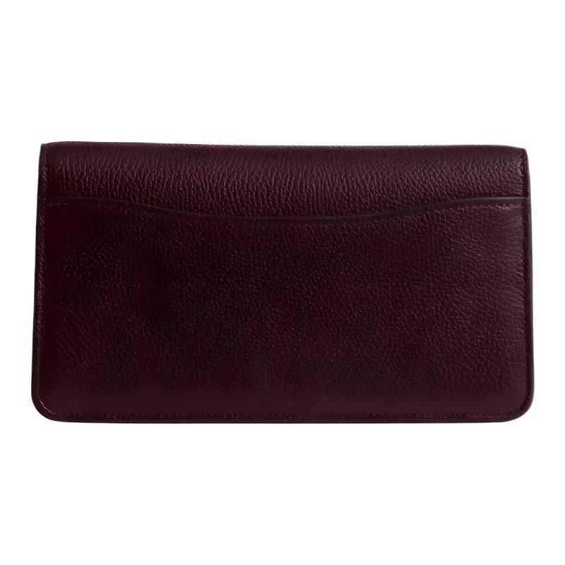 COACH Tabby Polished Litchi Grain Leather Shoulder Bag Crossbody Bag Small Size Women's Merlot-1