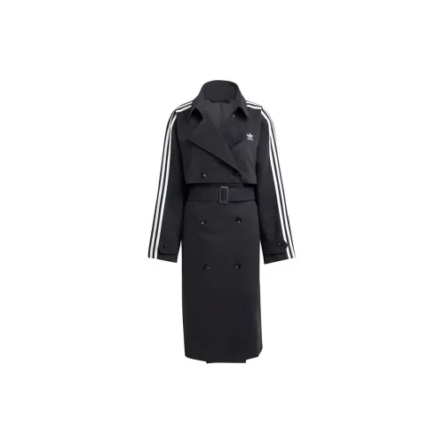 Adidas Originals ADICOLOR Trench Coats Women's Black