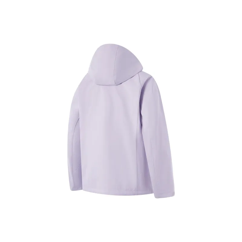 LINING Fitness Series Windbreaker Jackets Women's Sea Salt Purple-1