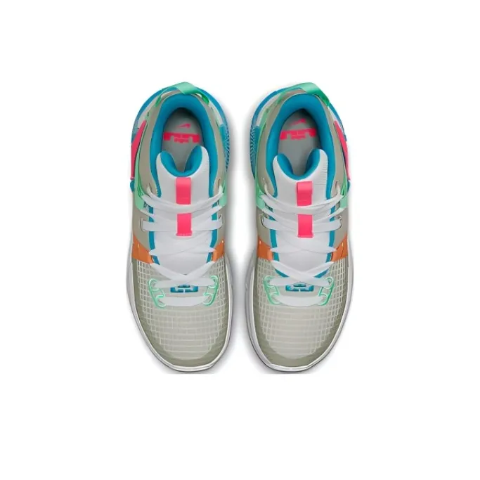 Nike LeBron Witness 7 GS 'Grey Fog Multi Color'-2