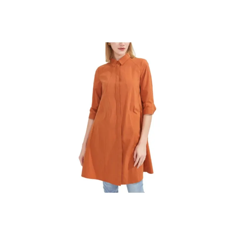 JZ. ANNAKRO Shirts Women's Orange Yellow-2