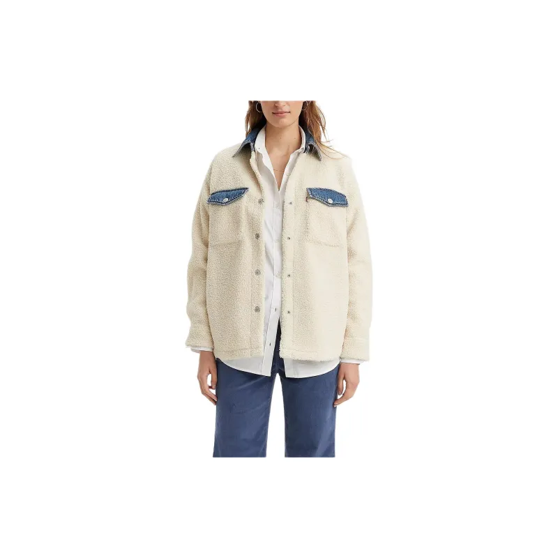 Levi’s Jackets Coats Women's Almond Light Yellow-1