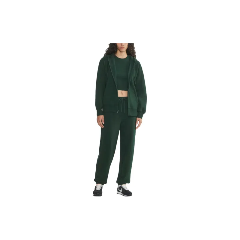 ARITZIA Sweatfleece Cozy Fleece Boyfriend Zip Hoodie Sweatshirt Women's Scarab/Scarab Beetle Color-1