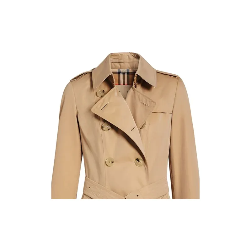 Burberry Trench Coat Women's Apricot-3
