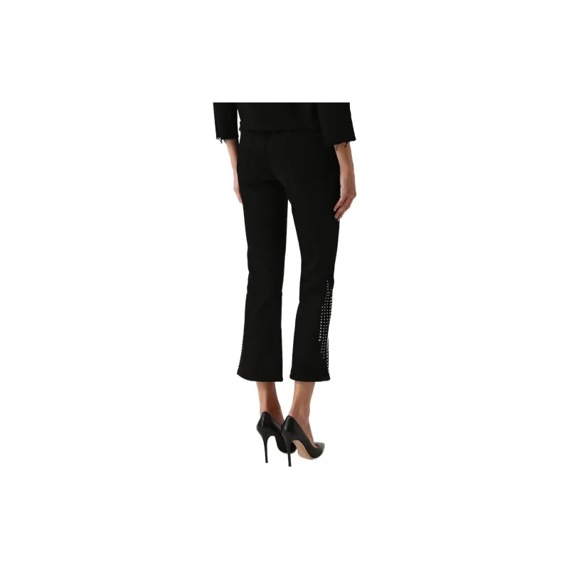 3X1 Flared Pants Jeans Women's Black-2