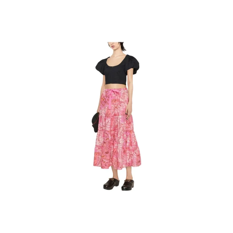 Ulla Johnson Crop Tops Women's Black-1