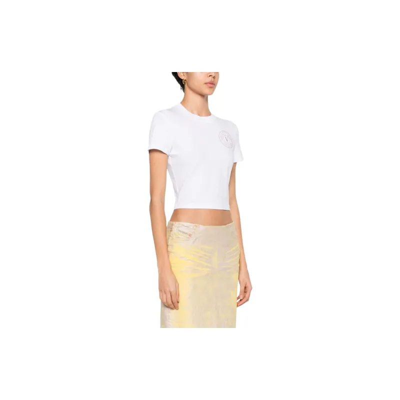 VERSACE JEANS COUTURE T Shirt Women's White-3