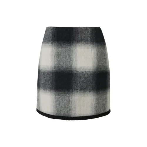 3COLOUR Casual Short Skirts Women's Heather Gray Geometry