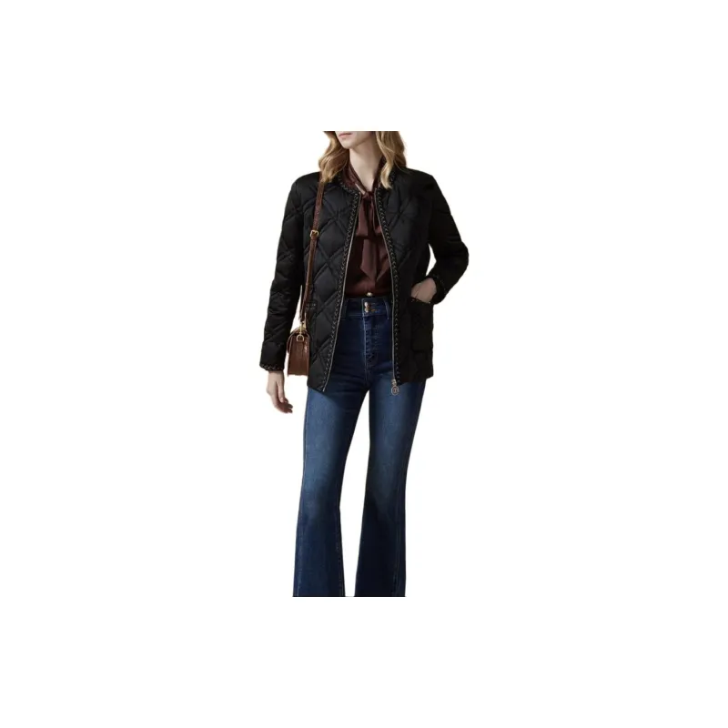 DKNY Down Jackets Women's Black-4