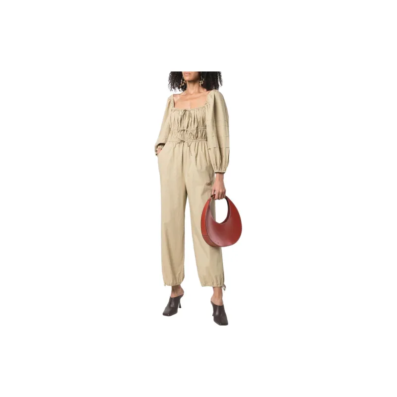 Ulla Johnson Amalie Tie Fastening Jumpsuit-1
