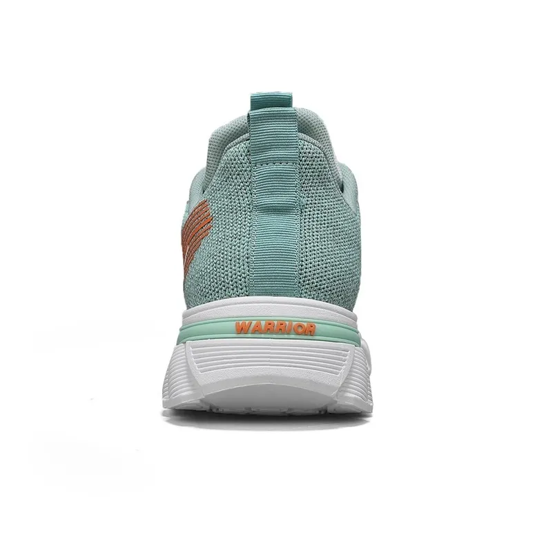 WARRIOR Running Shoes Men Low Top Orange-4