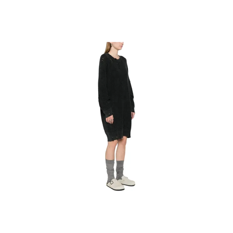 R13 Distressed Knitted Dress-3