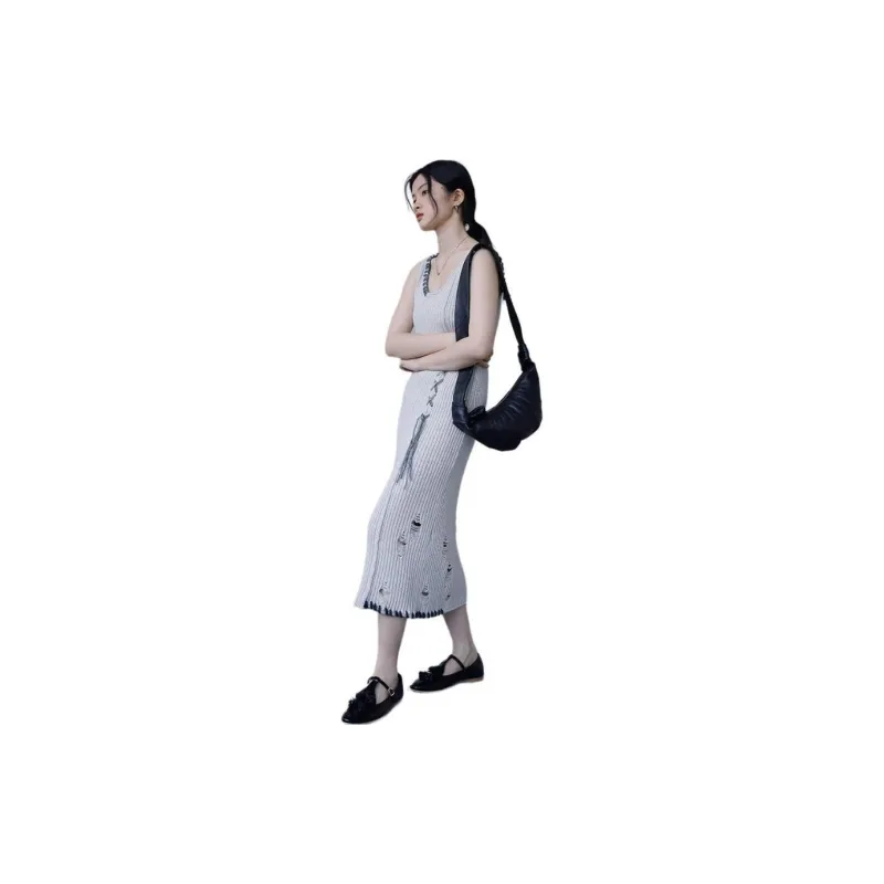 BLUEerror Sleeveless Dress Women's Coconut Ash-2