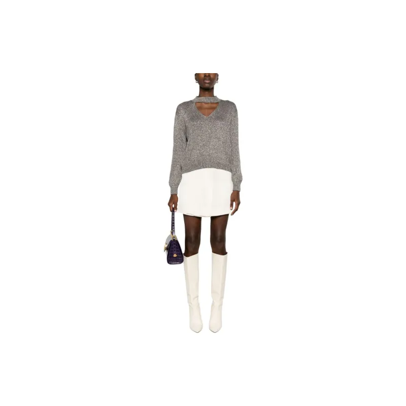 LUISA CERANO LC FW23 Sweater Women's Gray-1