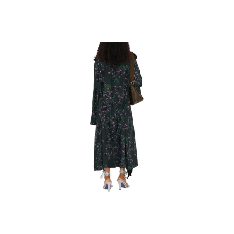 Burberry Cherry Double-breasted Trench Coat-4