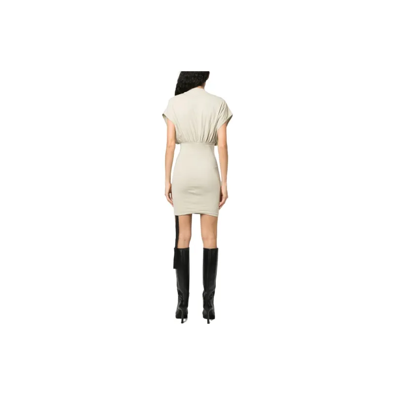 Rick Owens DRKSHDW Short Sleeved Dresses Women's Gray-2