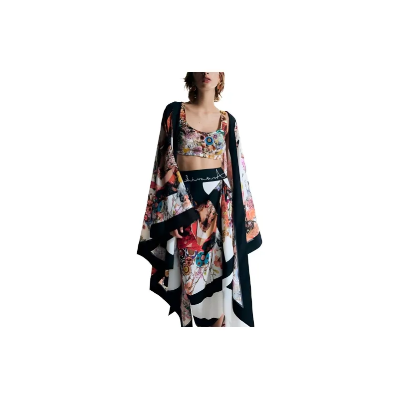 H&M ANAMIKA KHANNA Collaboration Cloaks Women's White-1