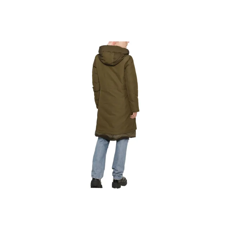 WOOLRICH Weoka Logo-Patch Down-Padded Parka-3