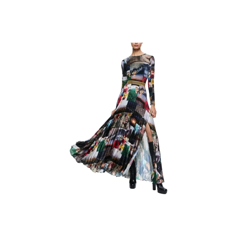 ALICE+OLIVIA Ivey Pleated Dress-3