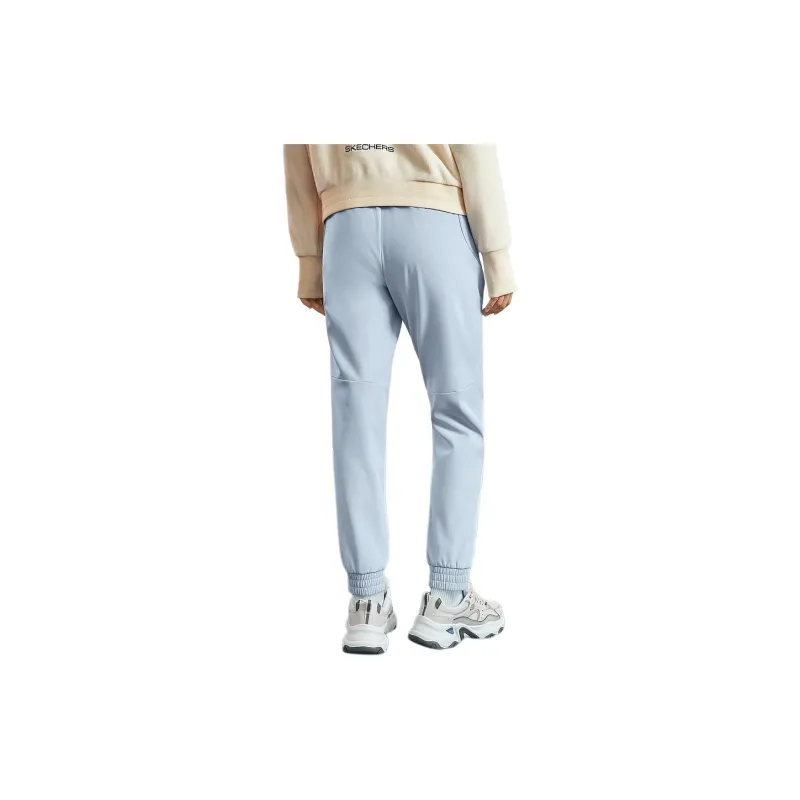 Skechers Sports Life Collection Casual Pants Women's Light Gray Blue-3