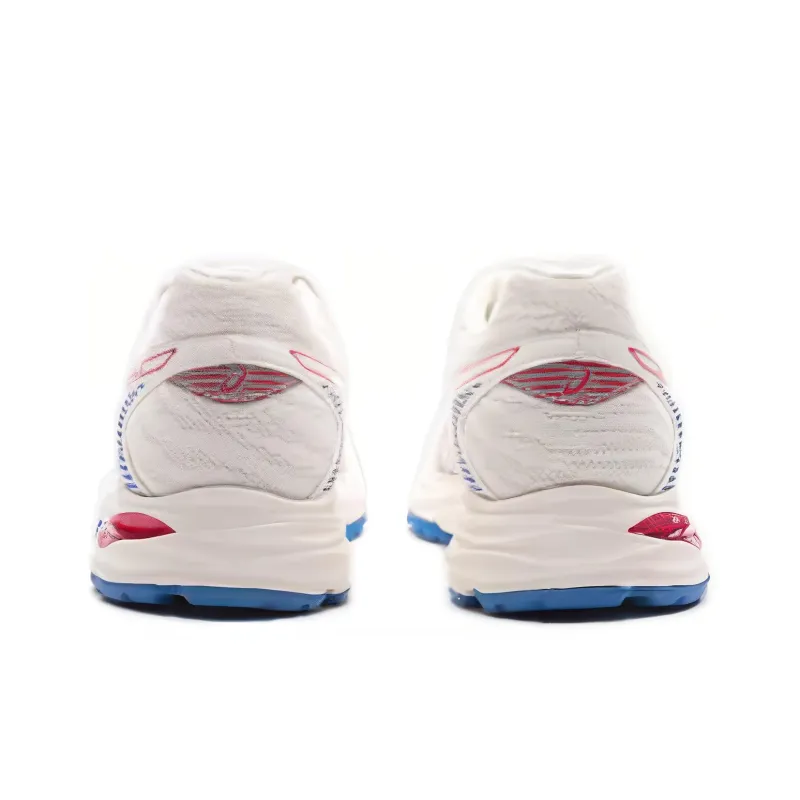 Asics Gel Flux 4 GS Low Top Kids' Running Shoes White Red Teenagers-2