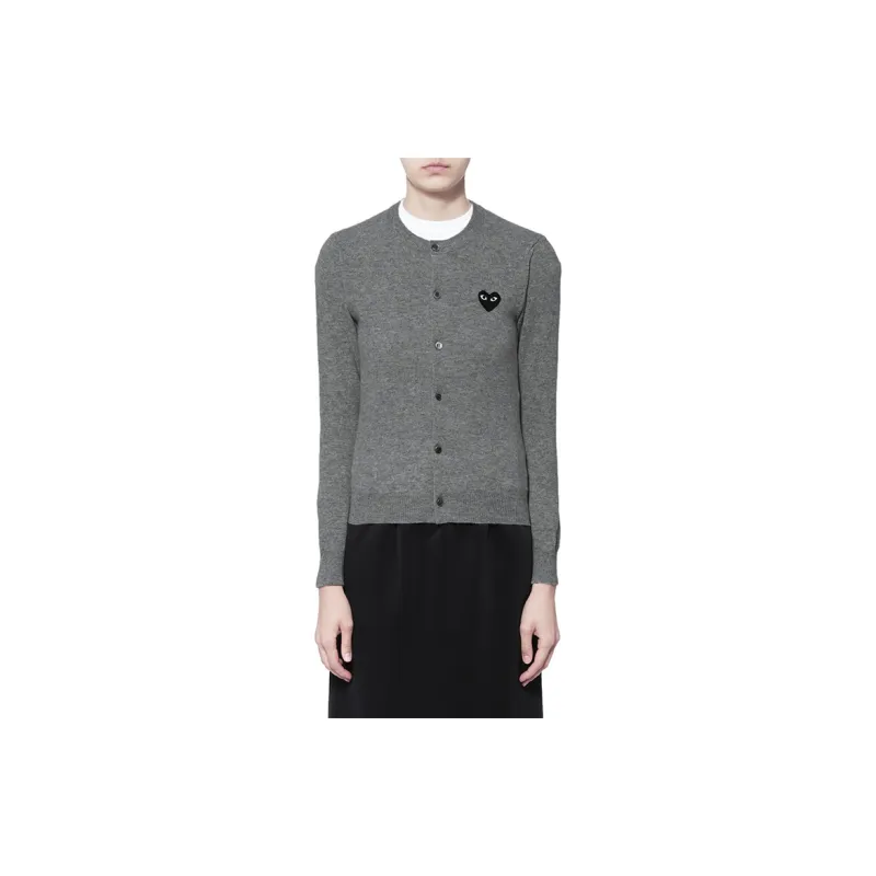 CDG Play Knitwear Women's Gray-1