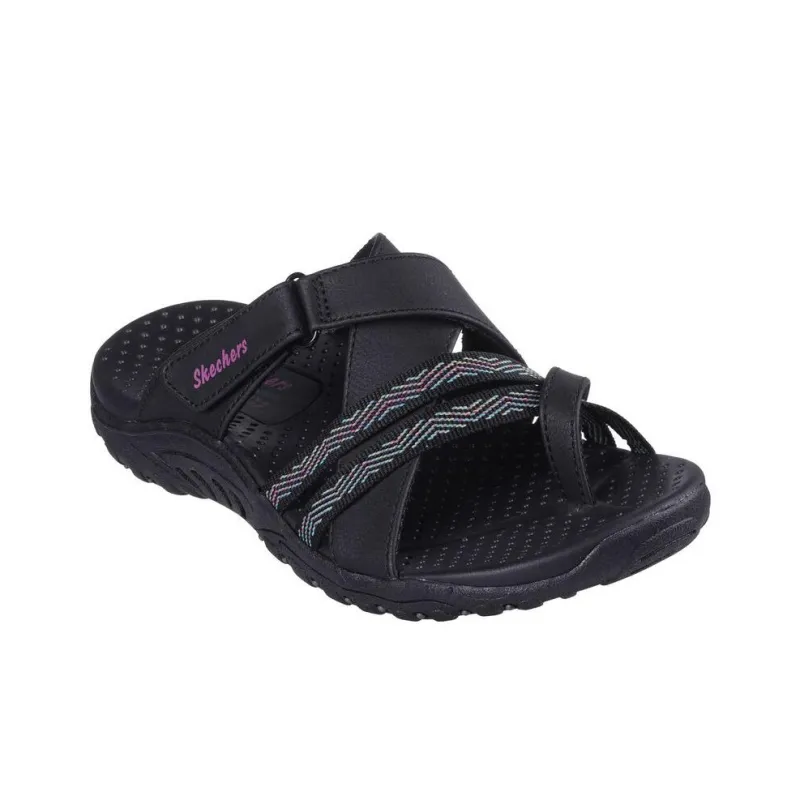 Skechers Reggae Slim Beach Sandals Women's Black-2